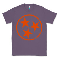 Lavender tennessee flag vintage grunge distressed graphic Classic Tee - artisFamous