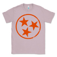 Lilac tennessee flag vintage grunge distressed graphic Classic Tee - artisFamous