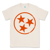 Natural tennessee flag vintage grunge distressed graphic Classic Tee - artisFamous
