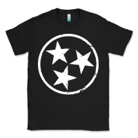 Black tennessee flag vintage grunge distressed graphic Classic Tee - artisFamous