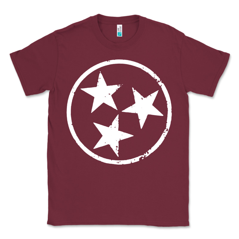 Tennessee Flag Vintage Grunge Distressed Graphic Classic Tee by artisFamous | Teevron