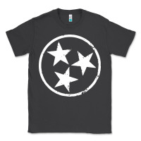 Smoke tennessee flag vintage grunge distressed graphic Classic Tee - artisFamous