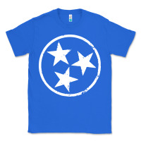 True Royal tennessee flag vintage grunge distressed graphic Classic Tee - artisFamous