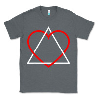 Charcoal Heather the adoption symbol Classic Tee - artisFamous