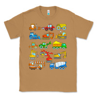 Toasted Coconut construction excavator shirt for boys girls men and women t shirt Classic Tee - artisFamous