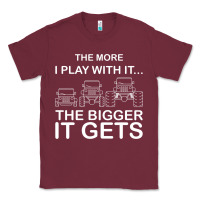 Burgundy cool the more i play with it...the bigger it gets men women t shirt Classic Tee - artisFamous