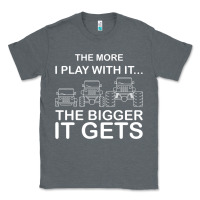 Charcoal Heather cool the more i play with it...the bigger it gets men women t shirt Classic Tee - artisFamous