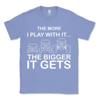 Colony Blue cool the more i play with it...the bigger it gets men women t shirt Classic Tee - artisFamous