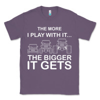 Lavender cool the more i play with it...the bigger it gets men women t shirt Classic Tee - artisFamous