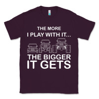 Plum cool the more i play with it...the bigger it gets men women t shirt Classic Tee - artisFamous