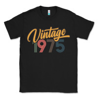 Black retro vintage 1975 women's Classic Tee - artisFamous