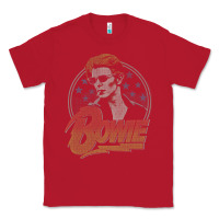 Red bowie   diamond dogs t shirt Classic Tee - artisFamous