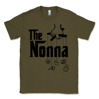 Army Green The Nonna! Italy Grandmother Baby Hang Toys Classic Tee - artisFamous