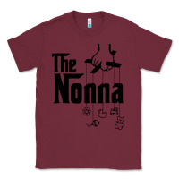 Burgundy The Nonna! Italy Grandmother Baby Hang Toys Classic Tee - artisFamous