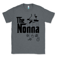 Charcoal Heather The Nonna! Italy Grandmother Baby Hang Toys Classic Tee - artisFamous