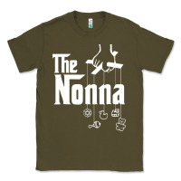 Army Green The Nonna! Italy Grandmother Baby Hang Toys Classic Tee - artisFamous