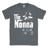Charcoal Heather The Nonna! Italy Grandmother Baby Hang Toys Classic Tee - artisFamous