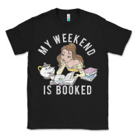 Black beauty and the beast belle my weekend is booked t shirt Classic Tee - artisFamous