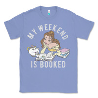 Colony Blue beauty and the beast belle my weekend is booked t shirt Classic Tee - artisFamous