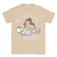Mushroom beauty and the beast belle my weekend is booked t shirt Classic Tee - artisFamous
