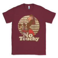Burgundy emperor's new groove kuzco llama no touchy t shirt t shirt Classic Tee - artisFamous