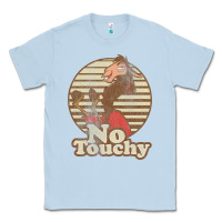 Dusty Blue emperor's new groove kuzco llama no touchy t shirt t shirt Classic Tee - artisFamous