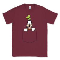 Burgundy goofy pocket goofy pocket t shirt Classic Tee - artisFamous