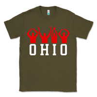 Army Green vintage state of ohio home pride Classic Tee - artisFamous