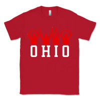 Red vintage state of ohio home pride Classic Tee - artisFamous