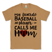 Toasted Coconut womens my favorite baseball player calls me mom Classic Tee - artisFamous