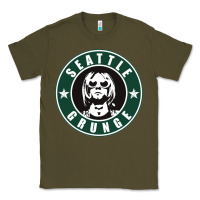 Army Green seattle grunge Classic Tee - artisFamous