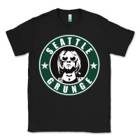 Black seattle grunge Classic Tee - artisFamous