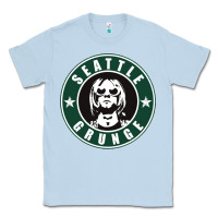 Dusty Blue seattle grunge Classic Tee - artisFamous