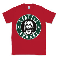 Red seattle grunge Classic Tee - artisFamous