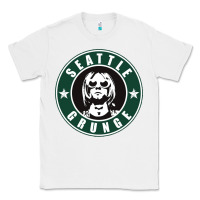 White seattle grunge Classic Tee - artisFamous