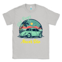Moon Dust Vintage Funny Beetle Bug Distressed Classic Cars Old Bugs Never Die Classic Tee - artisFamous