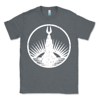 Charcoal Heather bioshock rapture black Classic Tee - artisFamous