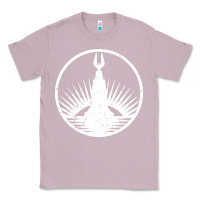 Lilac bioshock rapture black Classic Tee - artisFamous