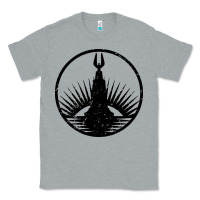 Heather Grey bioshock rapture black Classic Tee - artisFamous