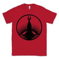 Red bioshock rapture black Classic Tee - artisFamous