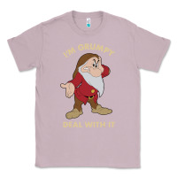 Lilac snow white i'm grumpy deal with it portrait t shirt Classic Tee - artisFamous