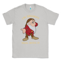 Moon Dust snow white i'm grumpy deal with it portrait t shirt Classic Tee - artisFamous