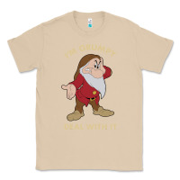 Mushroom snow white i'm grumpy deal with it portrait t shirt Classic Tee - artisFamous