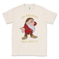 Natural snow white i'm grumpy deal with it portrait t shirt Classic Tee - artisFamous