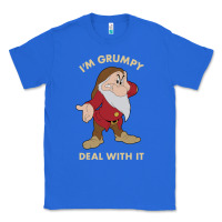 True Royal snow white i'm grumpy deal with it portrait t shirt Classic Tee - artisFamous