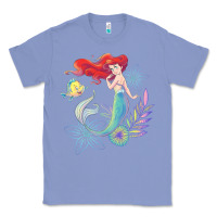 Colony Blue the little mermaid ari  and flounder sea t shirt Classic Tee - artisFamous