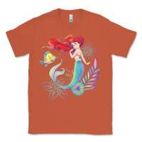 Copper the little mermaid ari  and flounder sea t shirt Classic Tee - artisFamous