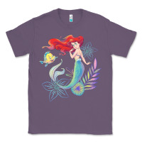Lavender the little mermaid ari  and flounder sea t shirt Classic Tee - artisFamous