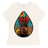Bone doberman Ladies Tee - Artiststas