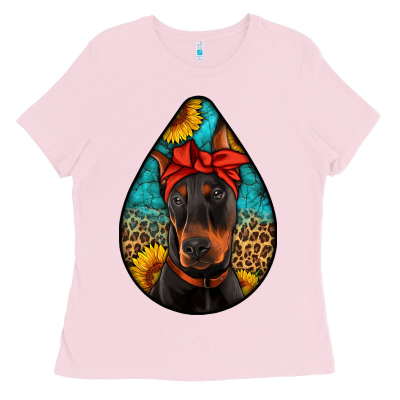 Doberman Ladies Tee by Artiststas | Teevron